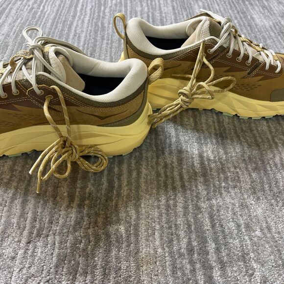 Hoka One One Kaha Low Mens 10.5 Wheat Mushroom Shoes Hiking 1123114-FNN GTX main image 6